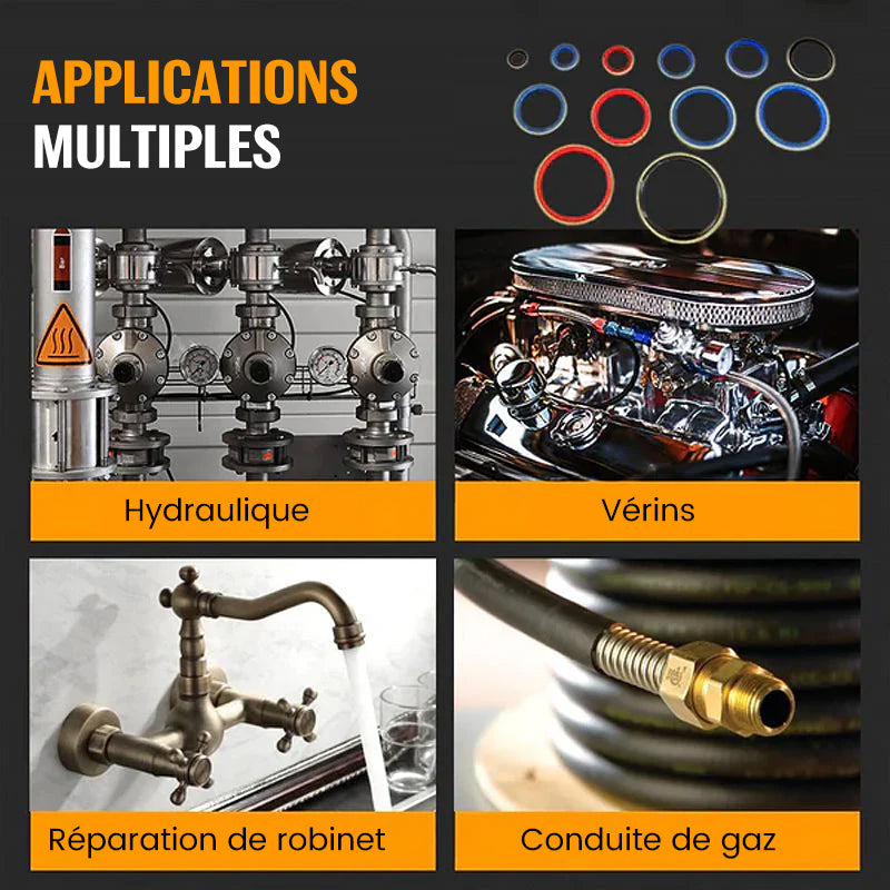 Ensemble de joints d'étanchéité assortis