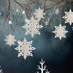 Ciaovie™ Décorations 3D en Flocon de Neige (6/12 pièces) - ciaovie