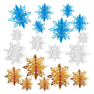 Ciaovie™ Décorations 3D en Flocon de Neige (6/12 pièces) - ciaovie