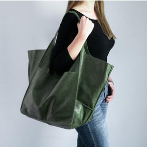 Sacs oversize en cuir Weekender