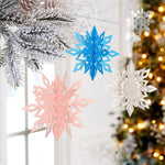 Ciaovie™ Décorations 3D en Flocon de Neige (6/12 pièces) - ciaovie