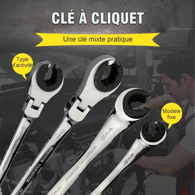 Clé à cliquet tubulaire - ciaovie