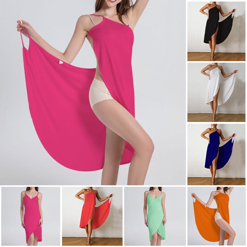 Couverture de robe enveloppante pour femmes