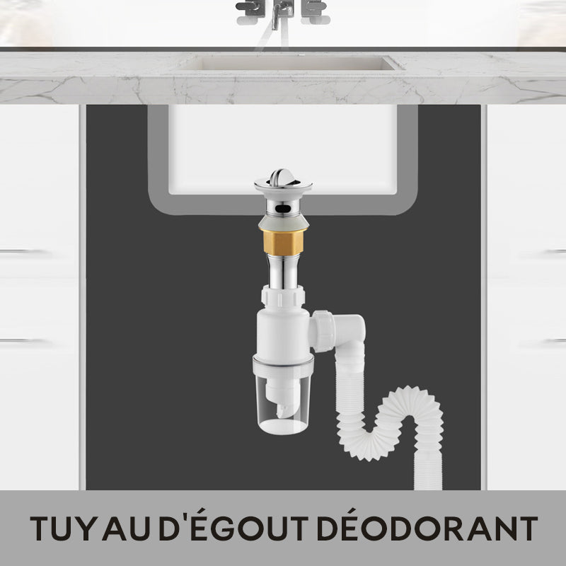 Tuyau de vidange d'égout désodorisant