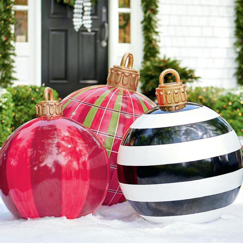 Boule de Décoration Gonflable de Noël en plein air