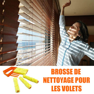 Outil de nettoyage de volet à 7 doigts