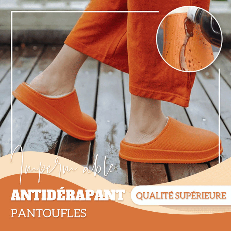 Pantoufles de maison Antidérapantes Imperméables