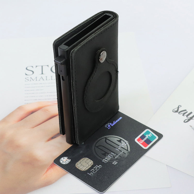 Porte-cartes automatique multifonction RFID anti-perte