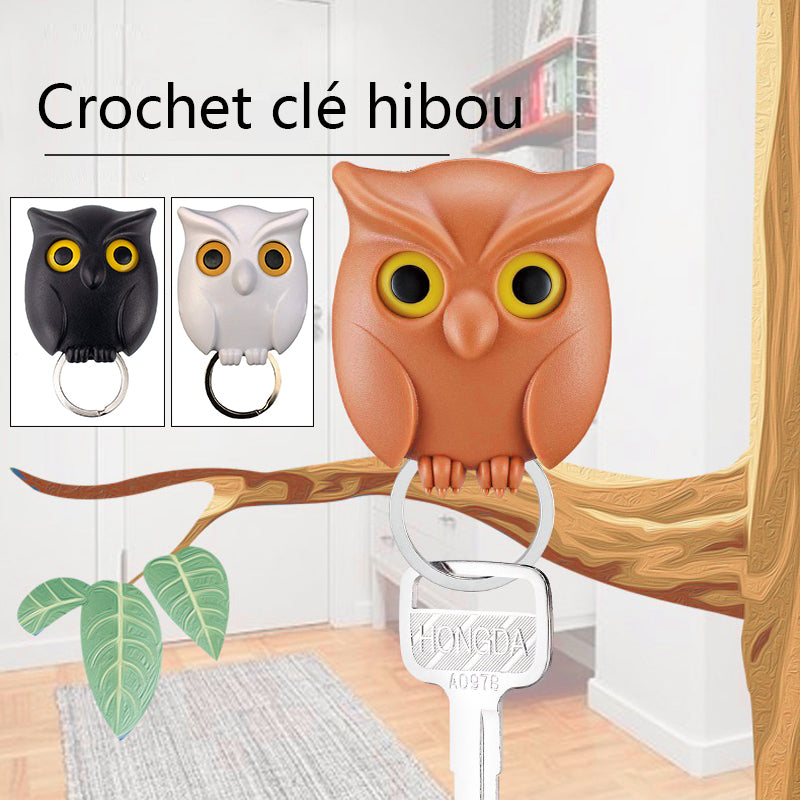 Crochet à Clé Hibou