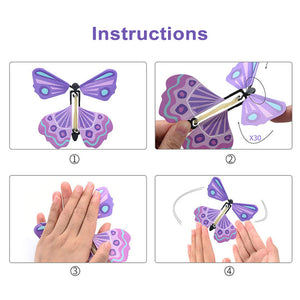 Creative Magic Props Jouets pour enfants Flying Butterflies - ciaovie