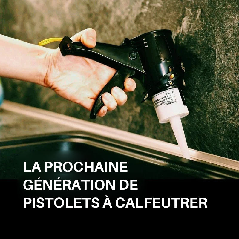 Pistolet à Calfeutrer Anti-goutte pour Usage Extrême