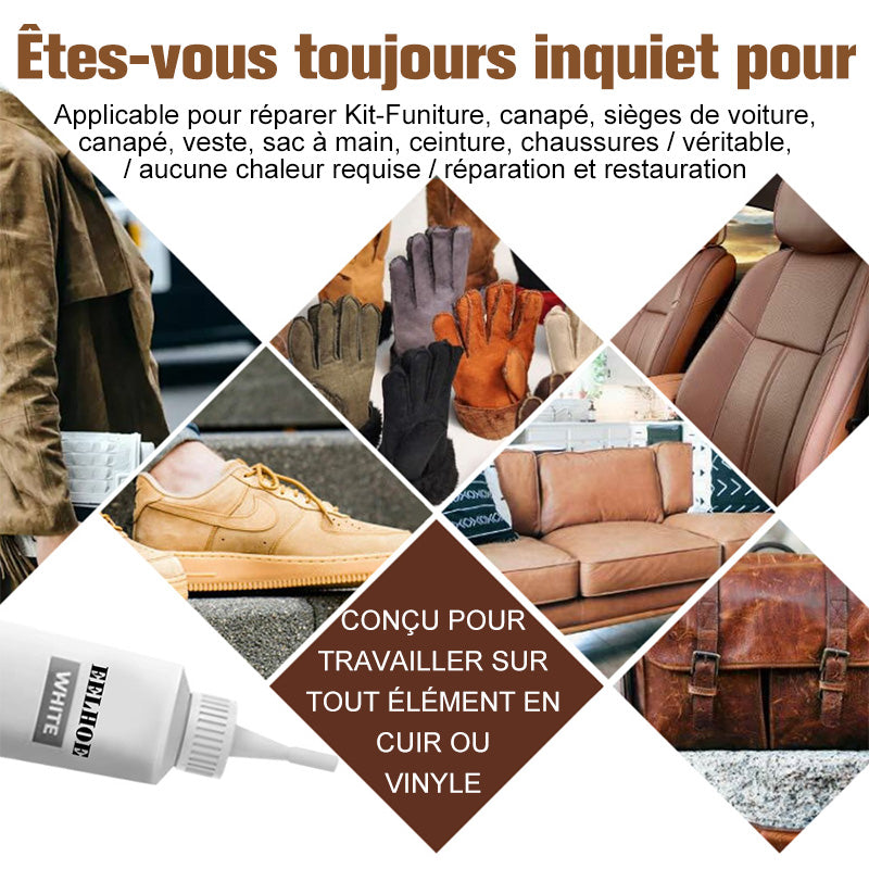 Gel de Réparation pour Cuir Avancé