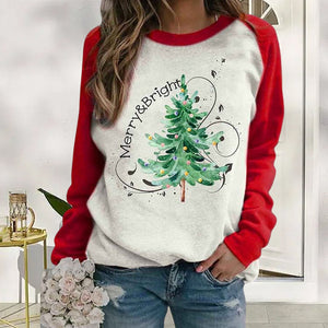 Sweat Sapin de Noël Femme