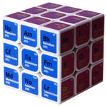 Cube de Rubik avec Éléments Chimiques