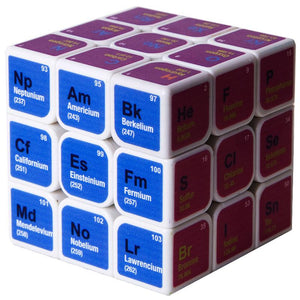 Cube de Rubik avec Éléments Chimiques