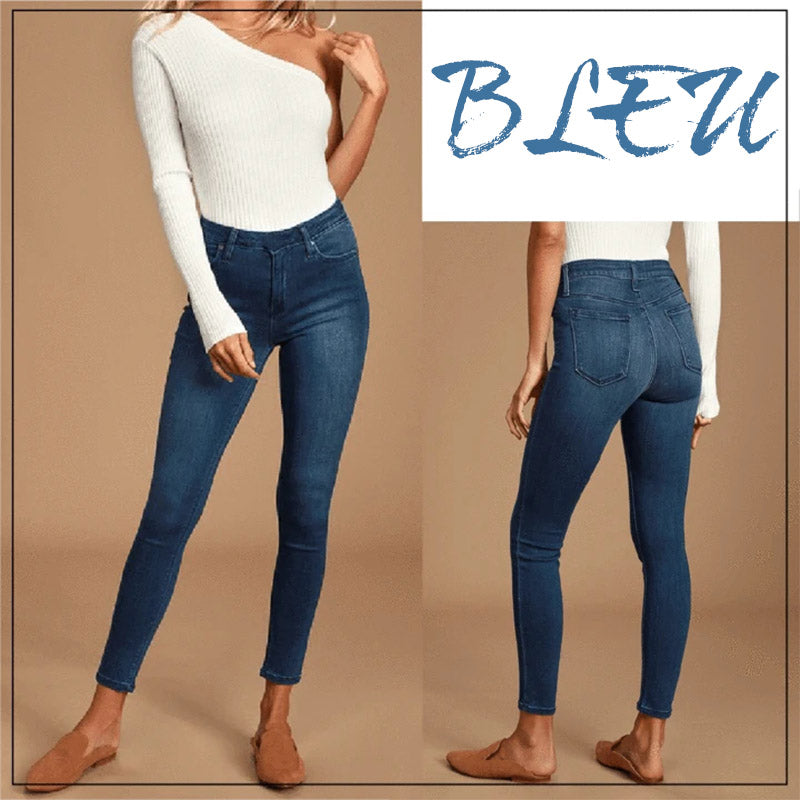 Leggings Jean Slim Extensible pour Femmes - ciaovie