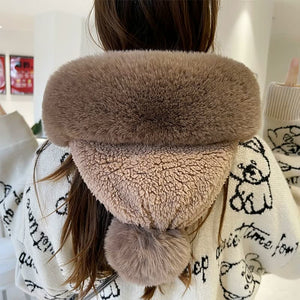 ❄️🔥Chapeau Écharpe Coupe-vent pour Femme💙