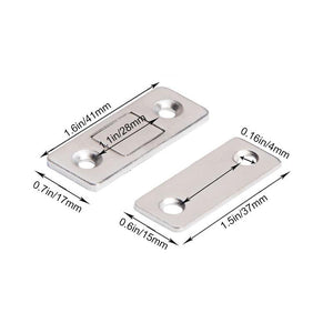 Ferme-Porte Magnétique sans Poinçon (5 pièces)