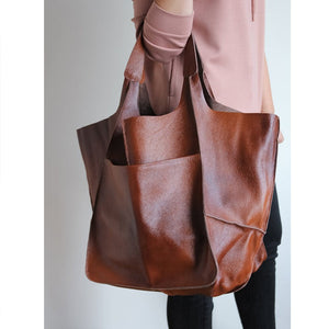 Sacs oversize en cuir Weekender