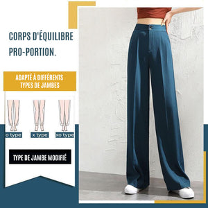 Pantalon De Costume Ample Décontracté Pour Femmes