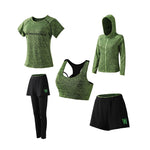 Ciaovie™ Costumes pour Dames Fitness à Séchage Rapide (5 Pièces) - ciaovie