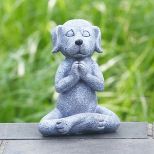 Ornement En Résine De Méditation Animale