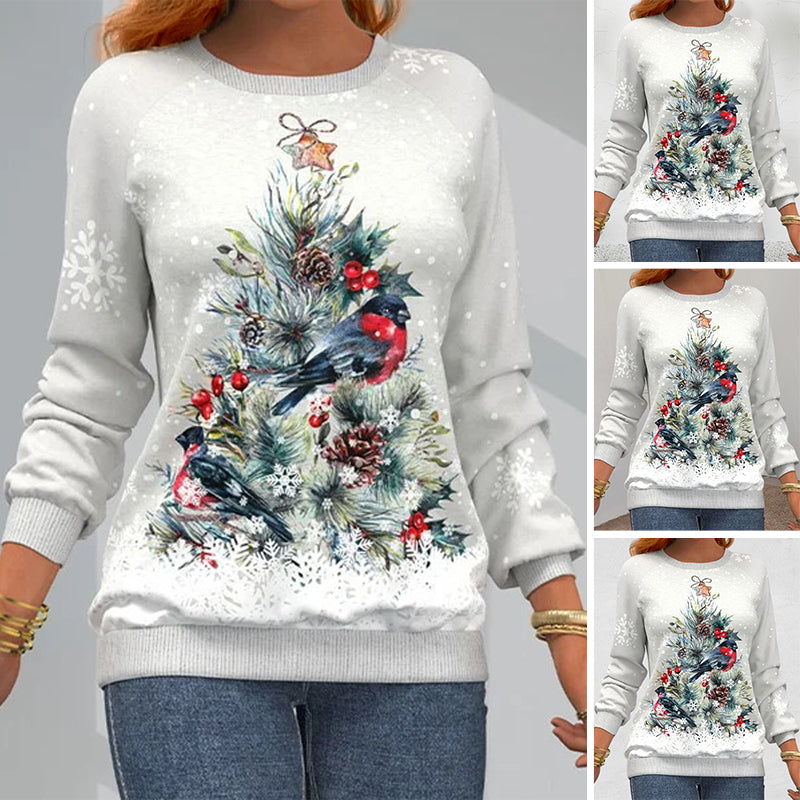 Pull à Motif d'Arbre de Noël