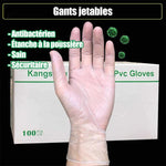 Gants Jetables en PVC Antistatique (50 paires) - ciaovie