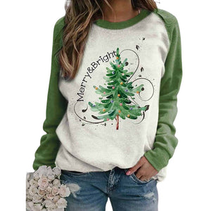 Sweat Sapin de Noël Femme