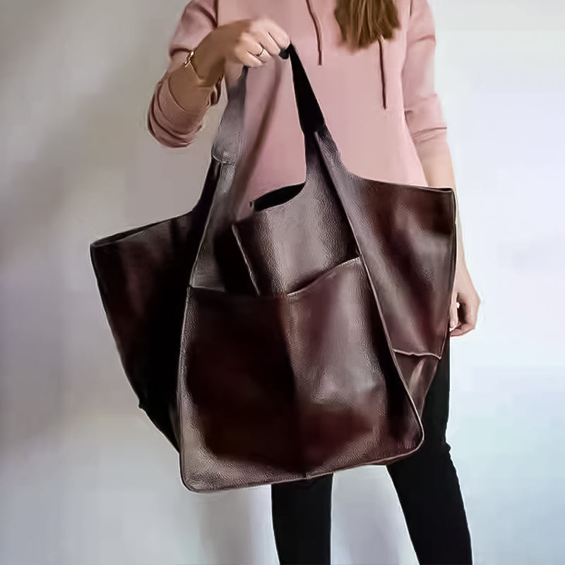 Sacs oversize en cuir Weekender