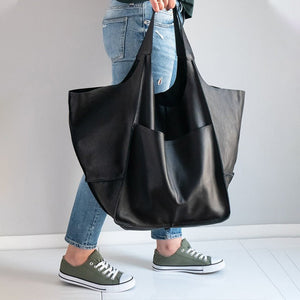 Sacs oversize en cuir Weekender