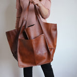 Sacs oversize en cuir Weekender